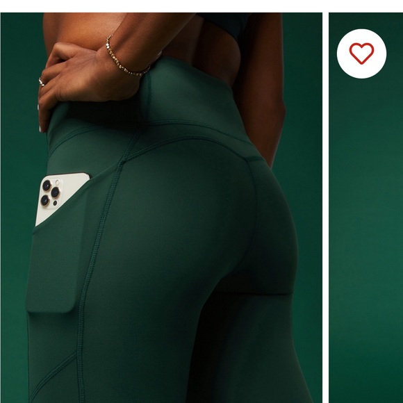 Fabletics Oasis PureLuxe High Waisted Leggings in Everpine - Picture 2 of 3